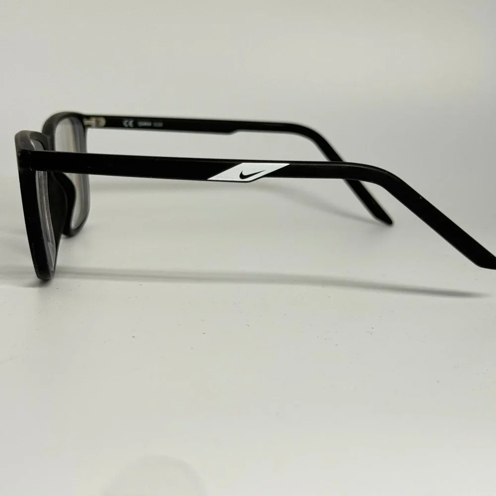 Nike State DV2290 010 Matte Black Rectangular Eyeglasses Frames 55-17-145